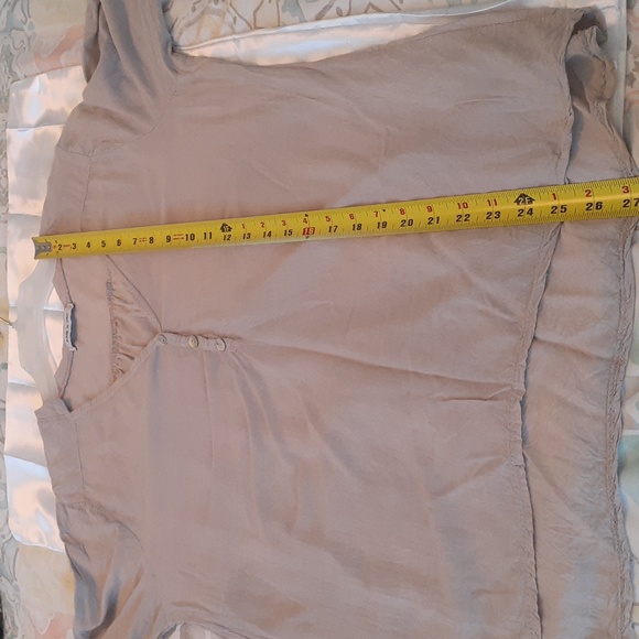 Italian made long sleeve roll up top size X large - Picture 7 of 7